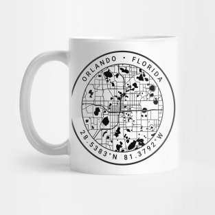 Orlando Map Mug